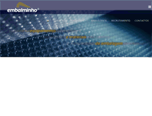 Tablet Screenshot of embalminho.com